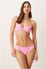 Бикини-топ с косточками Gelato bloom розового цвета артикул 154709663
