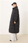 Длинное пуховое пальто Adicolor черного цвета артикул 149638376