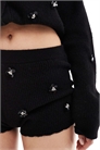 Шорты-боти из трикотажа с декоративными элементами co-ord артикул 147898670