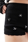 Шорты-боти из трикотажа с декоративными элементами co-ord артикул 147898670