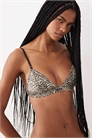 Сексуальный атласный бюстгальтер-треугольник артикул 148778912