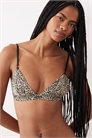 Сексуальный атласный бюстгальтер-треугольник артикул 148778912