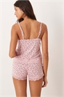 Комбинируемые шорты-пижама с кружевной отделкой артикул 150036877