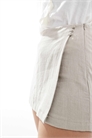 Юбка-шорты с эффектом льна артикул 140594766