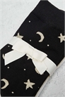 Набор из 4 пар носочков с принтом в виде луны и звёзд и блестящими элементами артикул 150201745