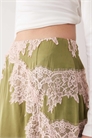 Кружевная юбка длиной до колен артикул 152830214