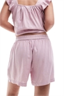 Шорты с эффектом льна co-ord артикул 142841839