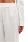 Брюки с широкими брючинами из смешанного льна co-ord артикул 133584781