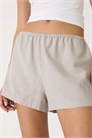 Шорты из смешанного льна артикул 149275332