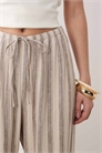 Брюки из смешанного льна с завязкой на талии, надеваемые через голову артикул 155637669