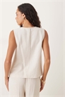 Жилет с завязками спереди из льна co-ord артикул 148266202