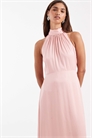 Макси-платье с завязками за шеей для подружки невесты артикул 153576601