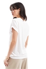 Мягкая футболка с круглым вырезом артикул 129305103