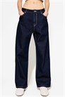 Джинсы-багги артикул 149665469