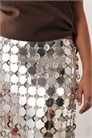 Юбка средней длины с бахромой из пайеток в стиле «Curve Futurist» артикул 150075497