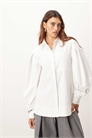 Рубашка с вырезанным силуэтом и рельефной спинкой артикул 148846914