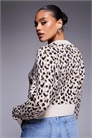 Свитер Harley из трикотажа с леопардовым принтом артикул 149963396
