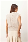 Кардиган-топ с узором «коса» артикул 144073023