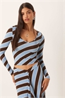Топ с длинными рукавами Jael в полоску co-ord артикул 149953279