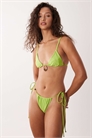 Бикини-трусики Leyna с завязками на талии и бисером co-ord артикул 155443845