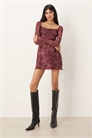 Мини-платье «Бардо» с узором «Пейсли» от Modena артикул 149953284