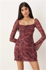 Мини-платье «Бардо» с узором «Пейсли» от Modena артикул 149953284