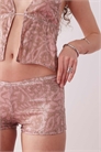 Микро-шорты Erna с батиковым принтом и пайетками артикул 144073239
