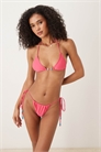Бикини-трусики Leyna с завязками по бокам и рюшами артикул 148002908