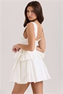 Мини-платье с бантиком из хлопка Amalia артикул 148887837