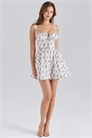 Мини-платье из эластичного хлопка с принтом «Calia» артикул 149383251