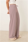 Брюки из сверхмягкого джерси с широкими брючинами и кулиской на талии артикул 150936926