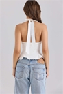 Топ-корсет из эластичного хлопка с завязками на шее от Elana артикул 149634761