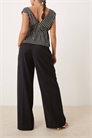 Брюки с высокой талией и широкими брючинами артикул 150230131