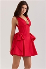 Мини-платье с бантиком «Амалия» артикул 148225499