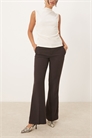 Брюки классического кроя с расклешенными штанинами и свободной посадкой артикул 150045231