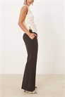 Брюки классического кроя с расклешенными штанинами и свободной посадкой артикул 150045231