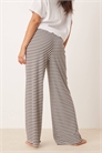 Брюки из сверхмягкого джерси с широкими брючинами и кулиской на талии артикул 148034375