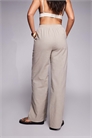 Эксклюзивные брюки из льна с широкими брючинами и эластичным поясом, сшитые на заказ co-ord артикул 142327799