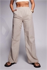 Эксклюзивные брюки из льна с широкими брючинами и эластичным поясом, сшитые на заказ co-ord артикул 142327799