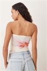 Топ-бюстгальтер из сетчатой ткани артикул 147141764