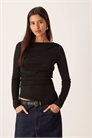 Топ с асимметричным рукавом артикул 151526338