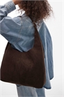 Большая сумка-тоут из натуральной замши артикул 150556036