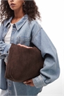 Большая сумка-тоут из натуральной замши артикул 150556036