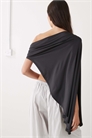 Топ-пончо с асимметричной сборкой на одном плече от Reborn артикул 155093690