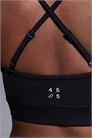 Спортивный бюстгальтер с упругой основой и регулируемыми бретелями артикул 151100748