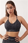 Спортивный бюстгальтер с умеренной поддержкой и бесконечным кроем артикул 150988498