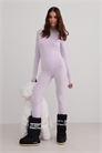 Длиннорукавная термобелье нежно-лавандового цвета артикул 154191411