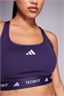 Спортивный бюстгальтер adidas Training Tech Fit со средней степенью поддержки артикул 147263668