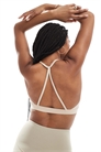 Спортивный бюстгальтер на бретелях артикул 144887222