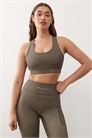 Спортивный бюстгальтер элитного класса с высокой степенью поддержки и перекрещивающимися бретелями артикул 150990342